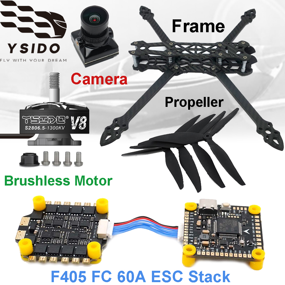 Drone Kit Long Range - Mark4 7in 295mm Frame F405 FC