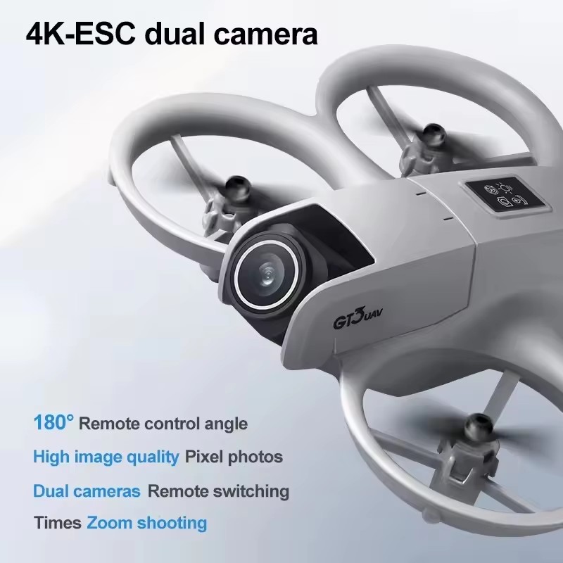 Nieuwe GT3 MAX Drone 8K HD 4.3 - Drone Kit Tricopter recensie en prijs