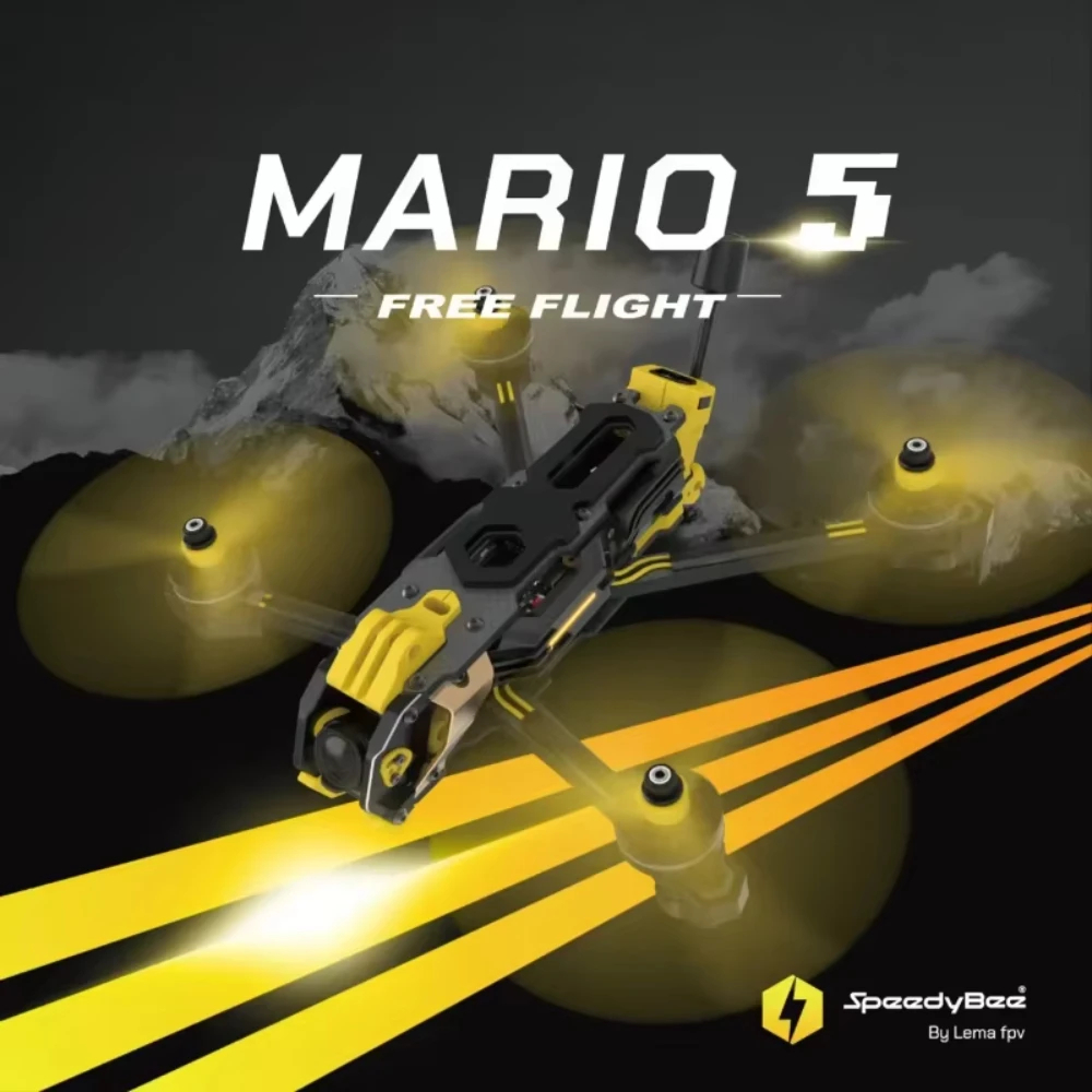 Speedybee Mario 5 O4 Frame Kit - Drone Kit Racing recensie en prijs